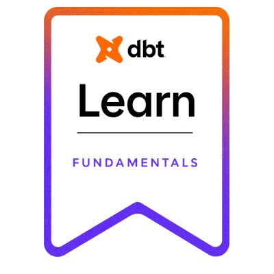 dbt Fundamentals